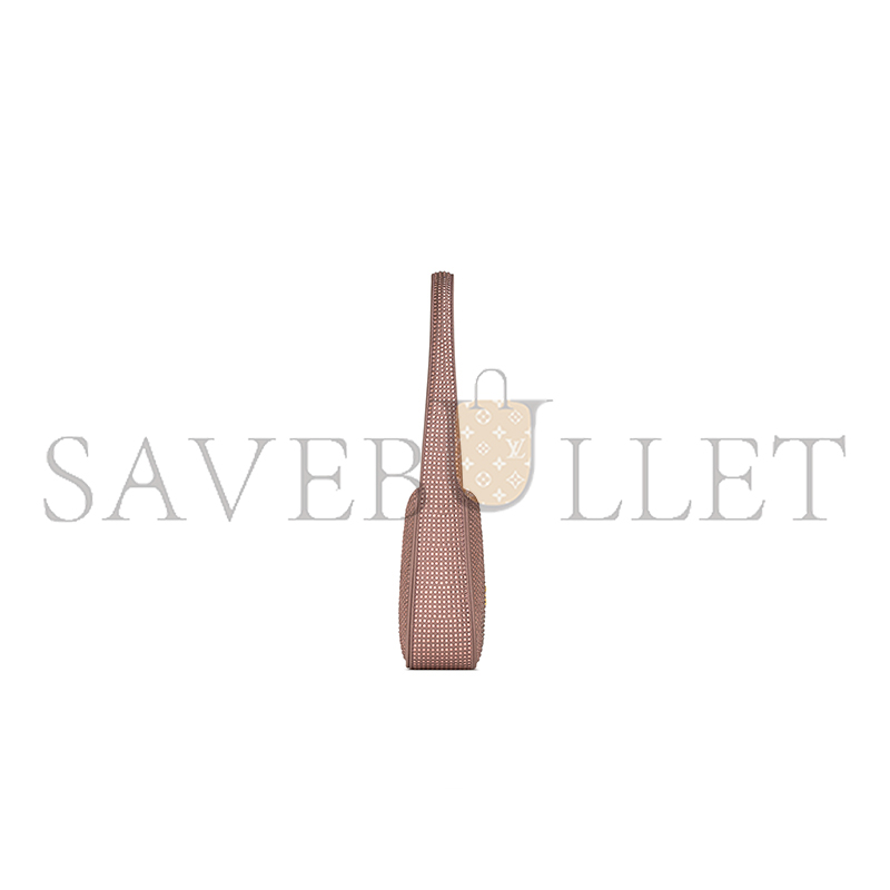 YSL MINI LE 5 À 7 IN SATIN AND CRYSTALS 710318FADXV5745 (19*11.5*4.5cm)